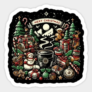 christmas vacation Sticker